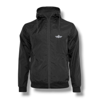 Windjacke KC Schwert weißer Stick