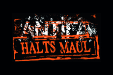 Antifa Halts Maul orange Aufkleberset 10 Stück