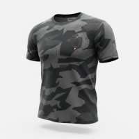 T-Shirt Kategorie C Wappen Splittertarn grau