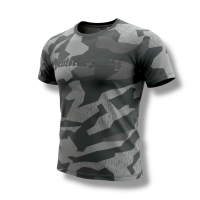 T-Shirt Deutsche Jungs Splittertarn schwarz