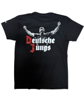 T-shirt Deutsche Jungs Rücken