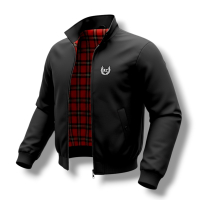 Harrington Jacke KC Lorbeer Stick