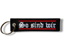Schlüsselanhänger So sind wir