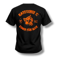 T-shirt Kategorie C Einer für alle rot